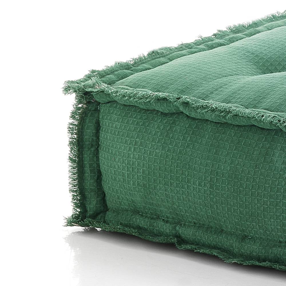 Oresteluchetta Pouf quadrato GREEN Vendite Flash