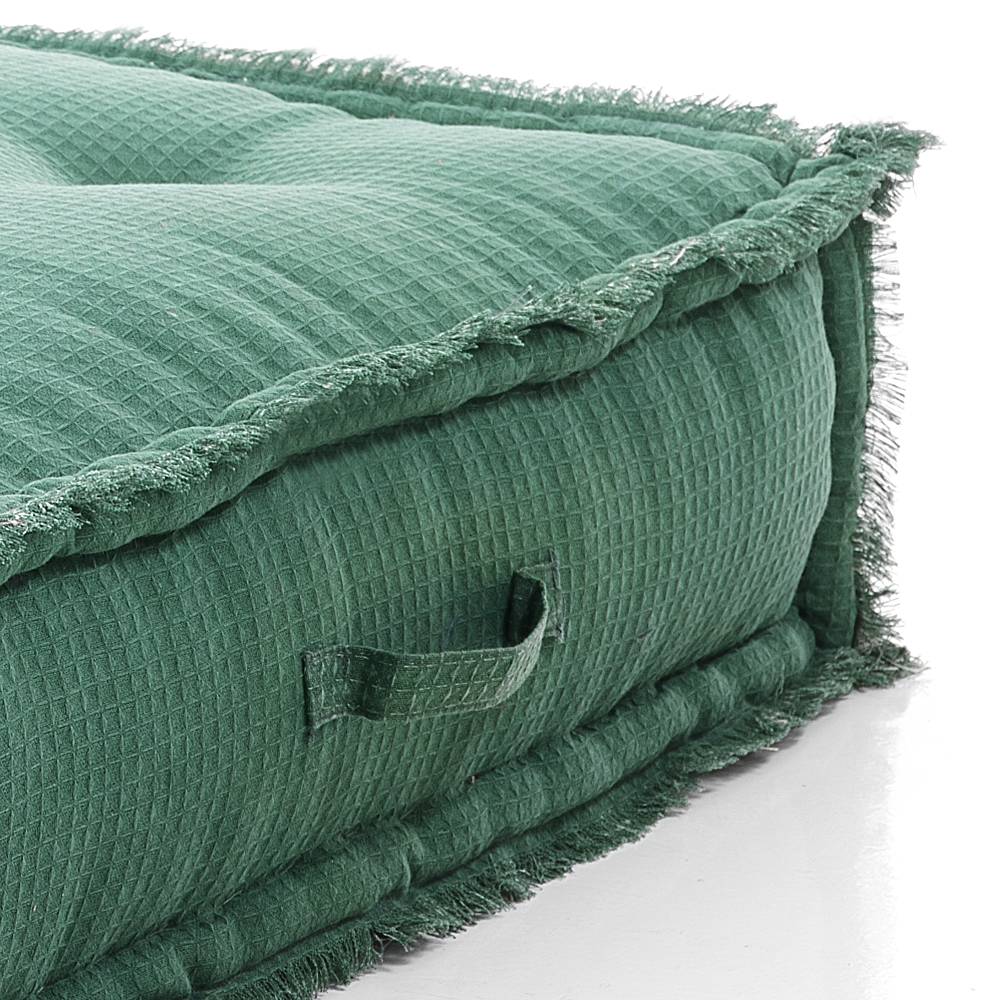 Oresteluchetta Pouf quadrato GREEN Vendite Flash