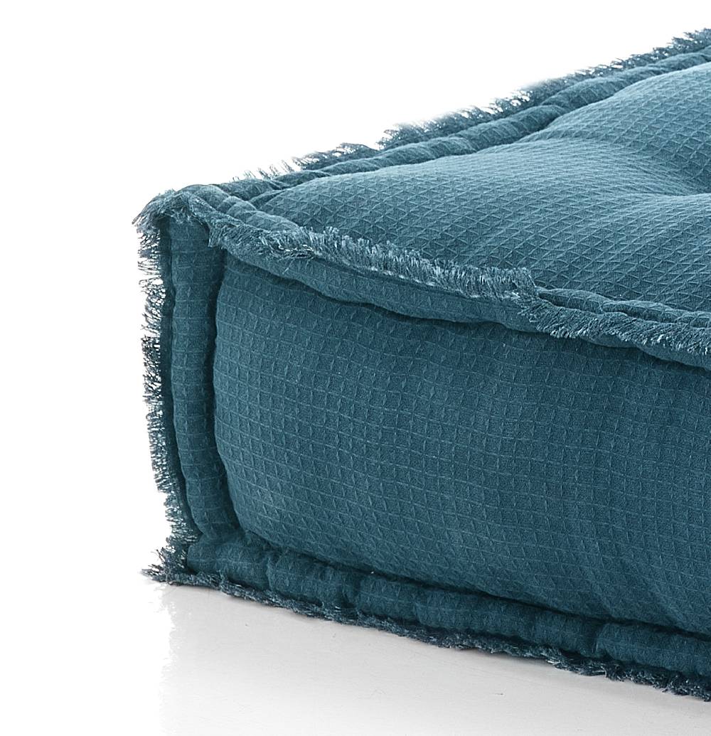 Oresteluchetta Pouf quadrato BLUE Negozio