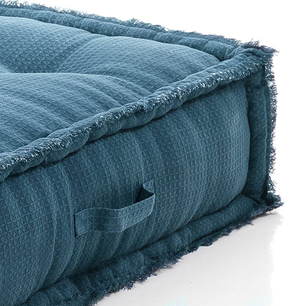 Oresteluchetta Pouf quadrato BLUE Negozio