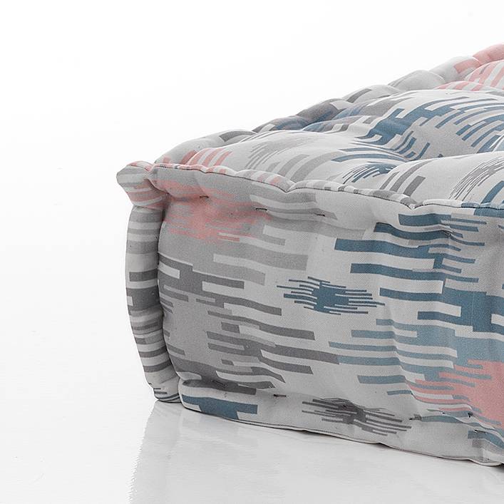 Oresteluchetta Pouf quadrato OUTDOOR PASTEL 2025