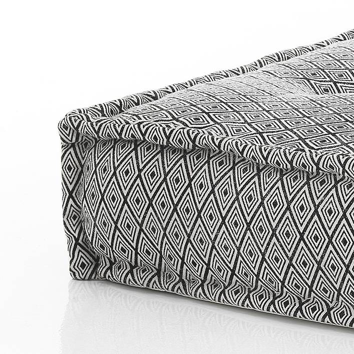 Oresteluchetta Pouf quadrato YANTRA OPTICAL Italy