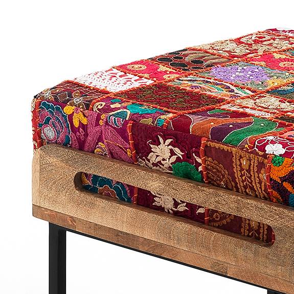Oresteluchetta Pouf / Tavolino YANTRA RED PATCH Promozione