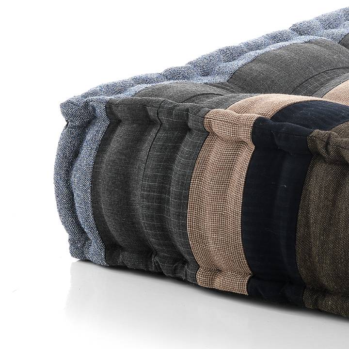 Oresteluchetta Pouf quadrato YANTRA STRIPES Prezzo Ridotto