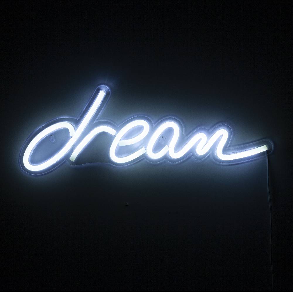 Oresteluchetta SCRITTA LUMINOSA DA PARETE DREAM Hotsell