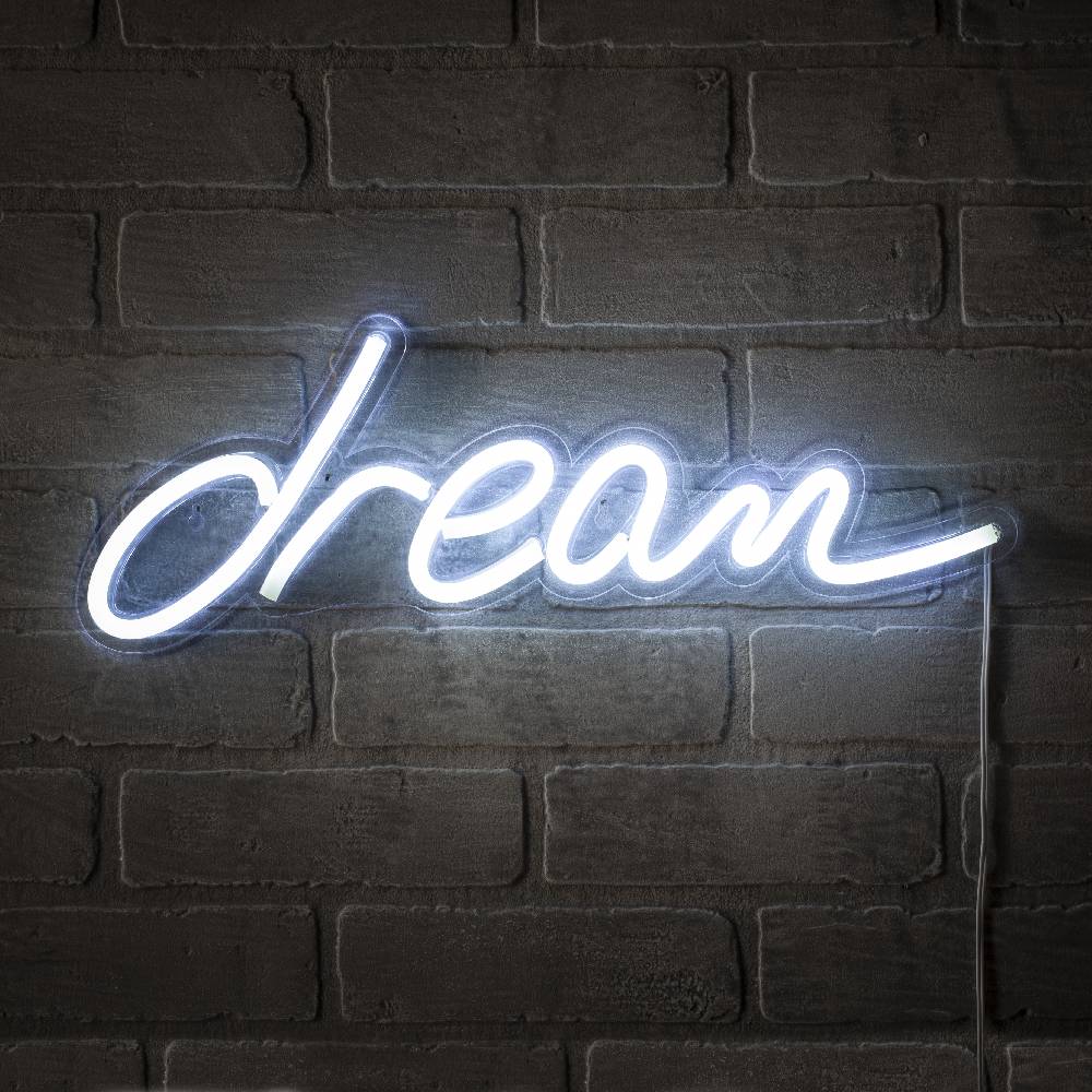Oresteluchetta SCRITTA LUMINOSA DA PARETE DREAM Hotsell