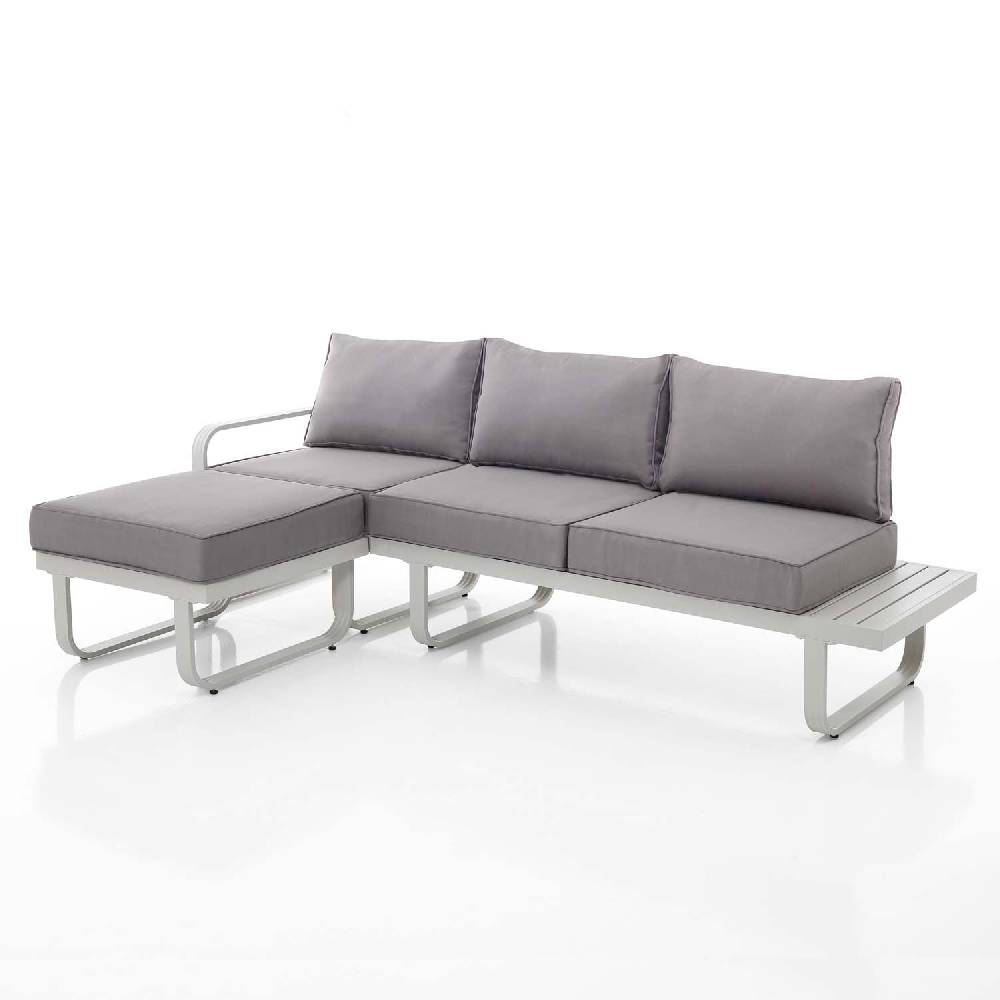 Oresteluchetta Divano con pouf outdoor PALMA Qualità Garantita