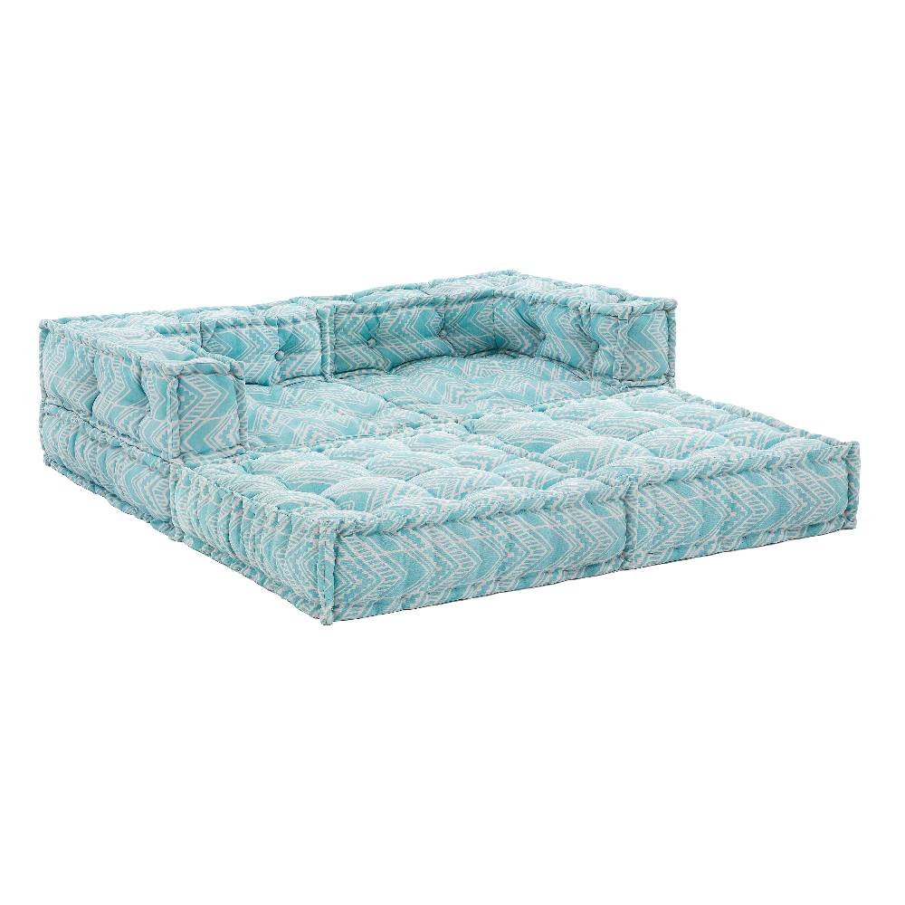 Oresteluchetta Divano 2 posti OUTDOOR IKAT MINT Composizione 55 In Saldo
