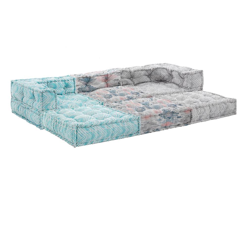 Oresteluchetta Divano 3 posti OUTDOOR MULTICOLOR Composizione 59 Italy