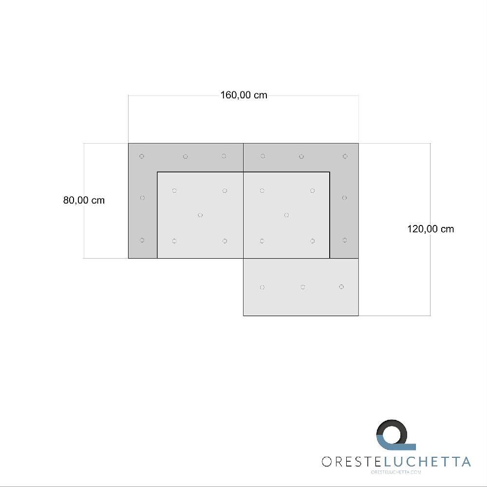 Oresteluchetta Divano 2 posti MAXI YANTRA Promozione