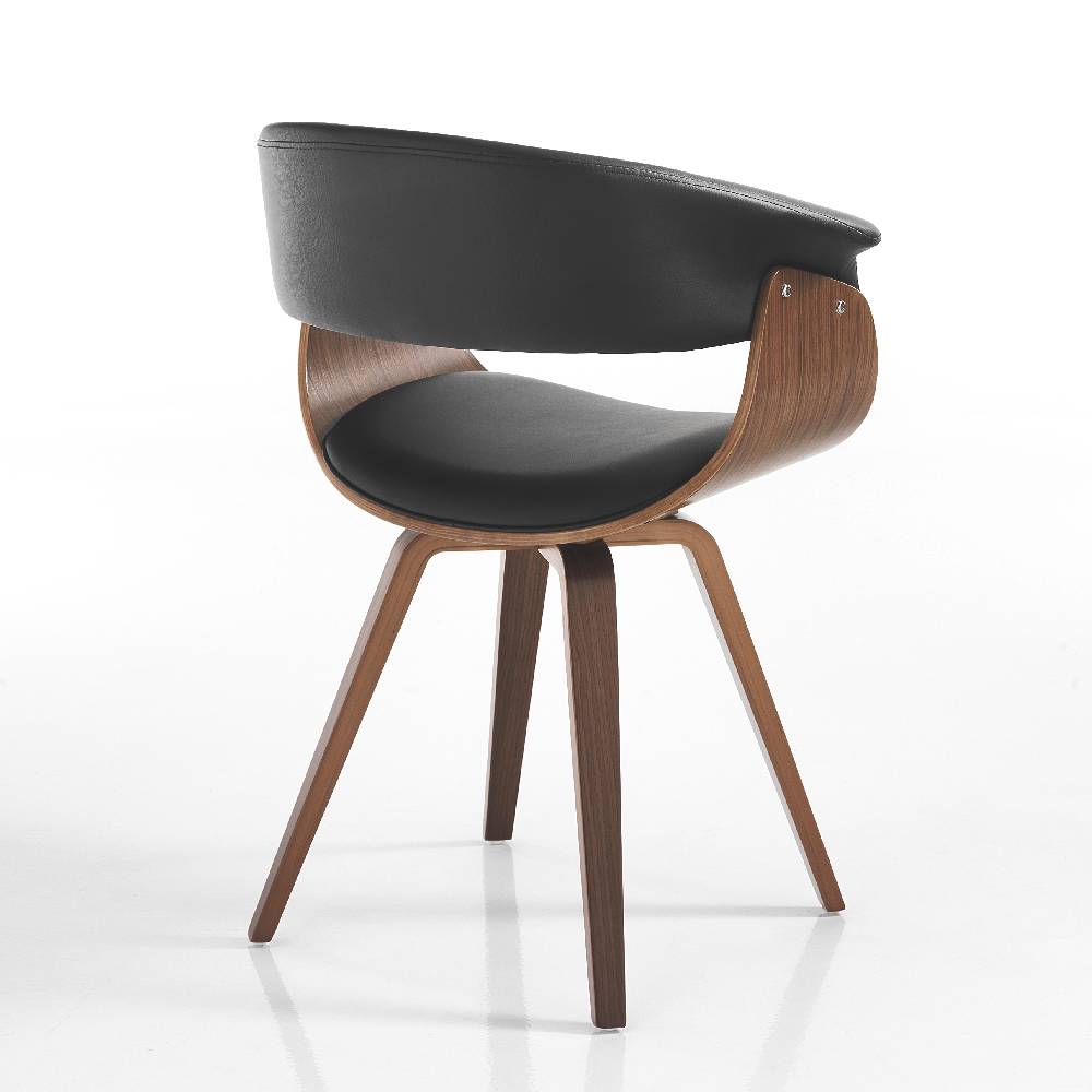 Oresteluchetta SEDIA MICHIGAN DARK WOOD Convenienza