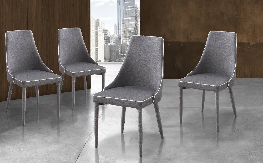 Oresteluchetta SEDIA IMBOTTITA ELMA GREY Online