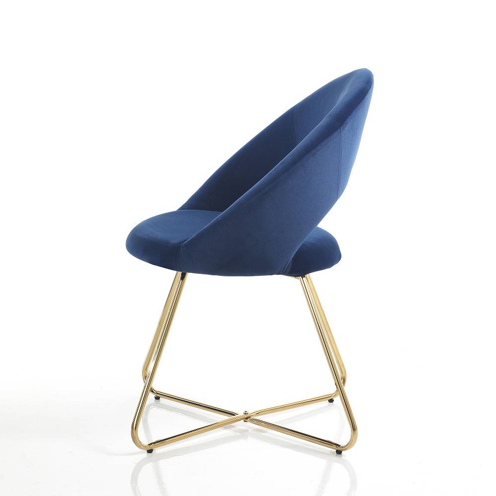 Oresteluchetta SEDIA / POLTRONA LAUREL BLUE Vendita Calda
