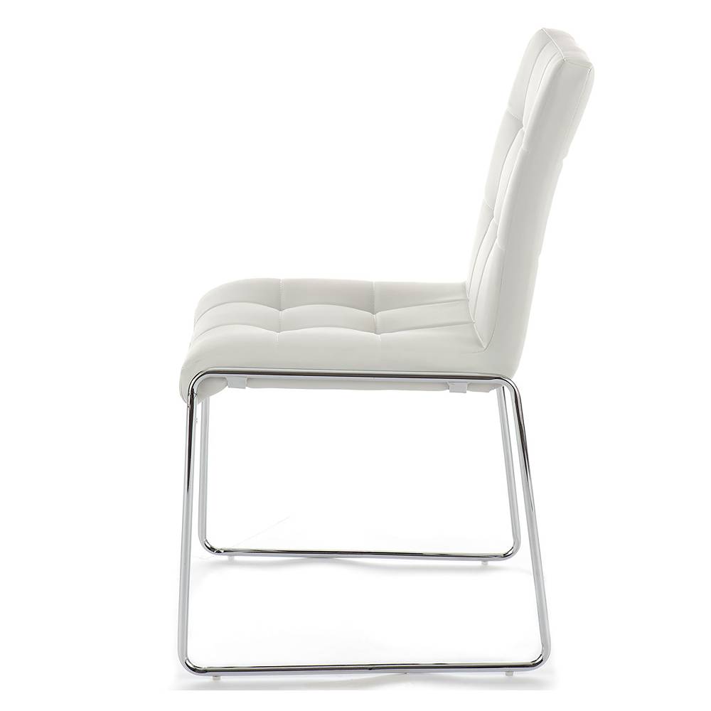 Oresteluchetta Sedia imbottita RAYNE WHITE Moda