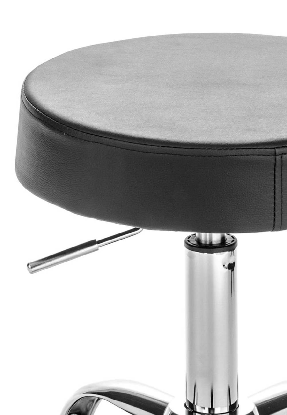 Oresteluchetta sgabello per scrittoio ELGIN BLACK Offerta Giorno del Papà