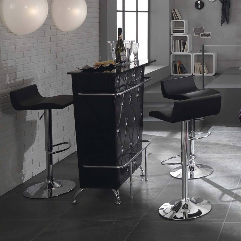 Oresteluchetta sgabello bar TWISP BLACK Lightning offer