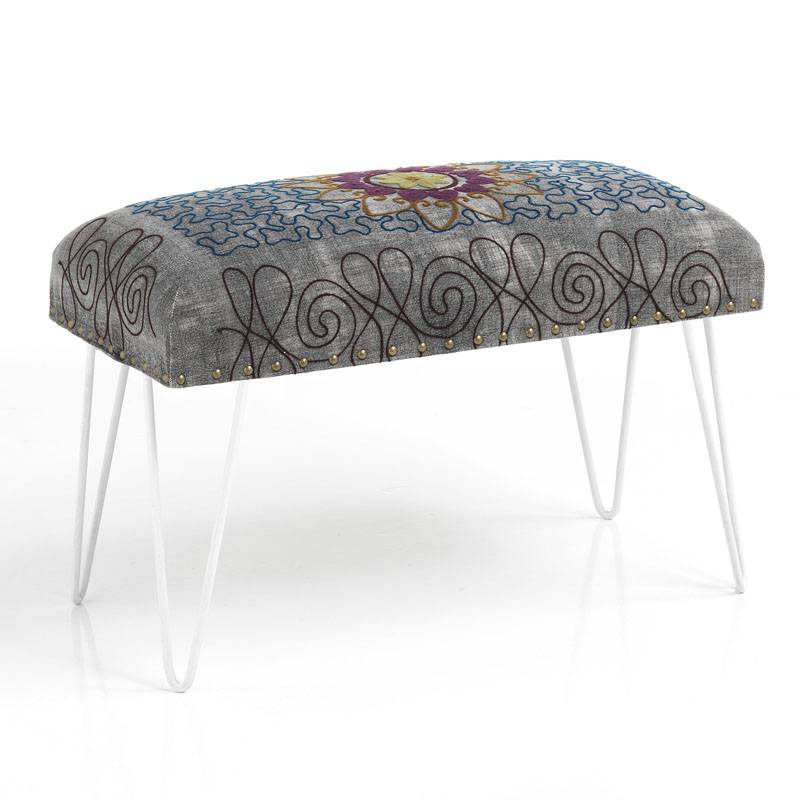 Oresteluchetta Panca YANTRA LIGHT GREY