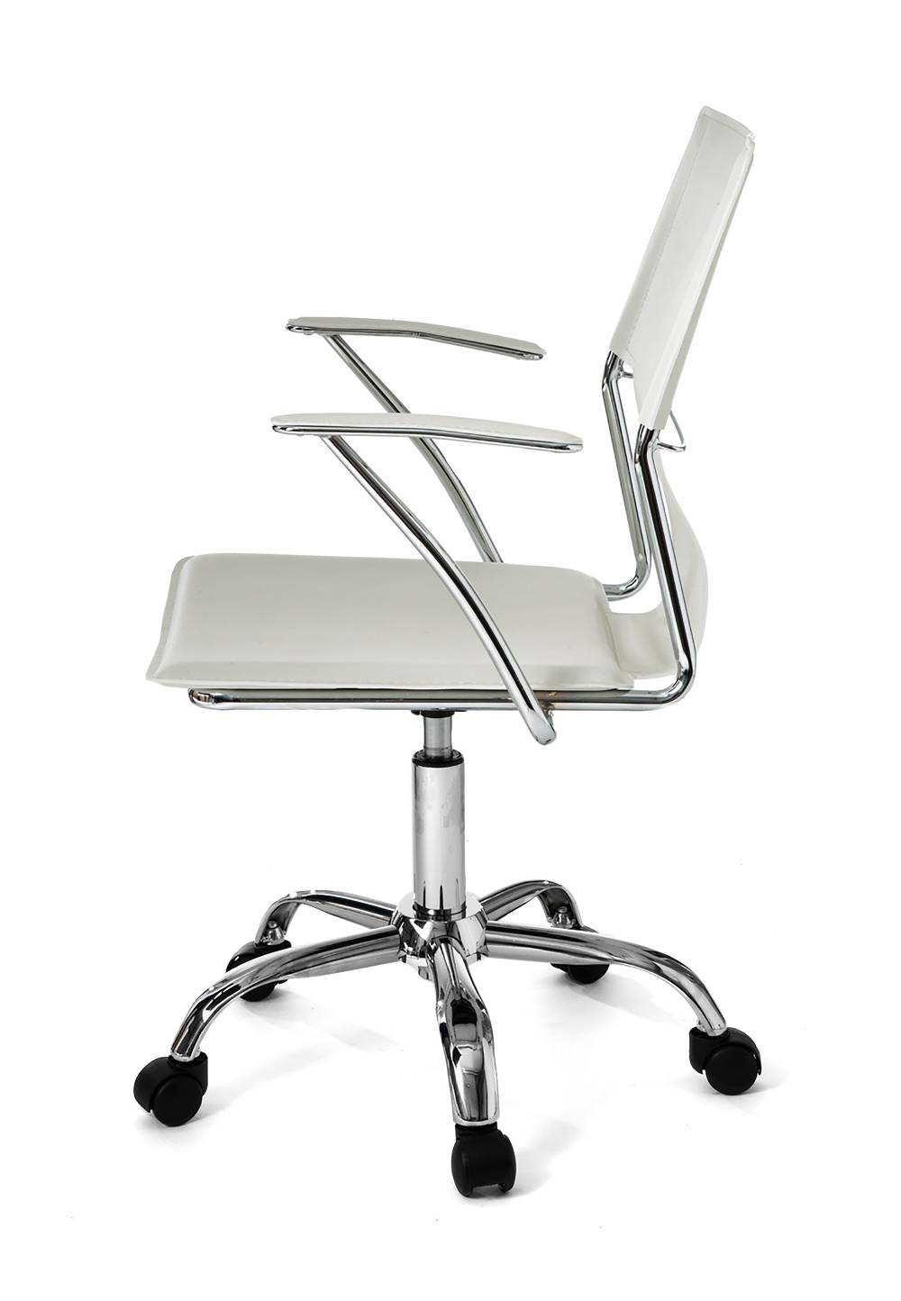 Oresteluchetta SEDIA DA UFFICIO AKRON WHITE Sostegno trimestrale