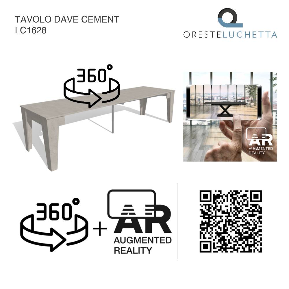 Oresteluchetta Tavolo / consolle DAVE CEMENT Hotsell