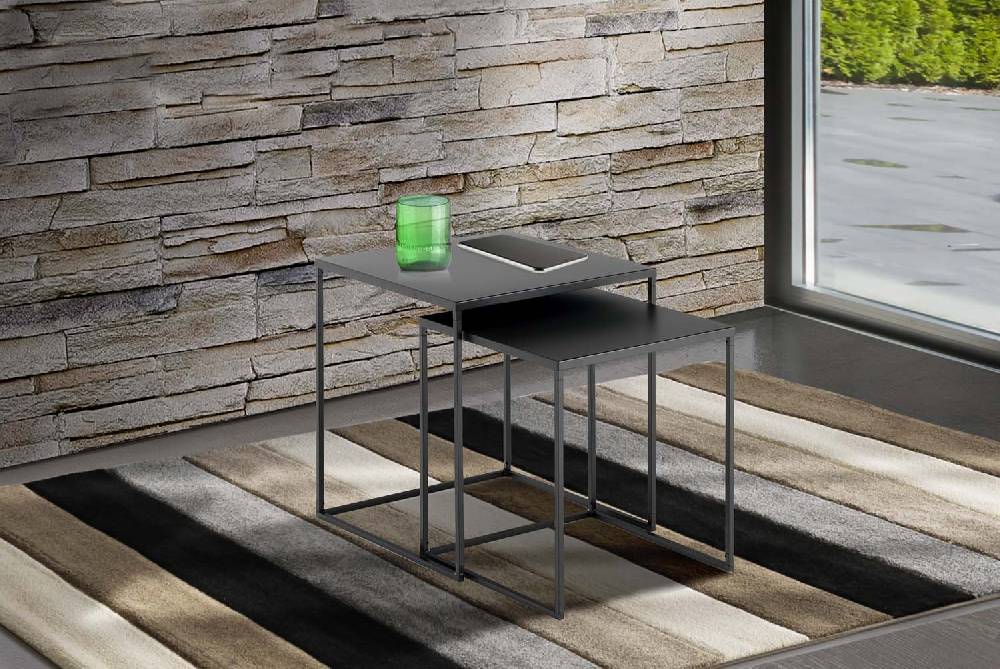 Oresteluchetta Set 2 tavolini OMAHA Offerte speciali