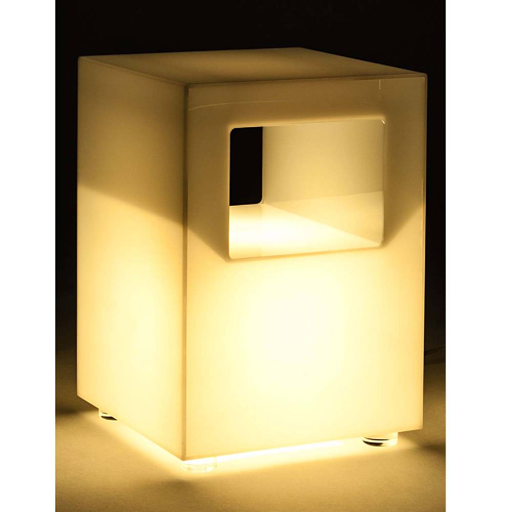 Oresteluchetta tavolino luminoso MORESBY WHITE Fino al 55% di sconto