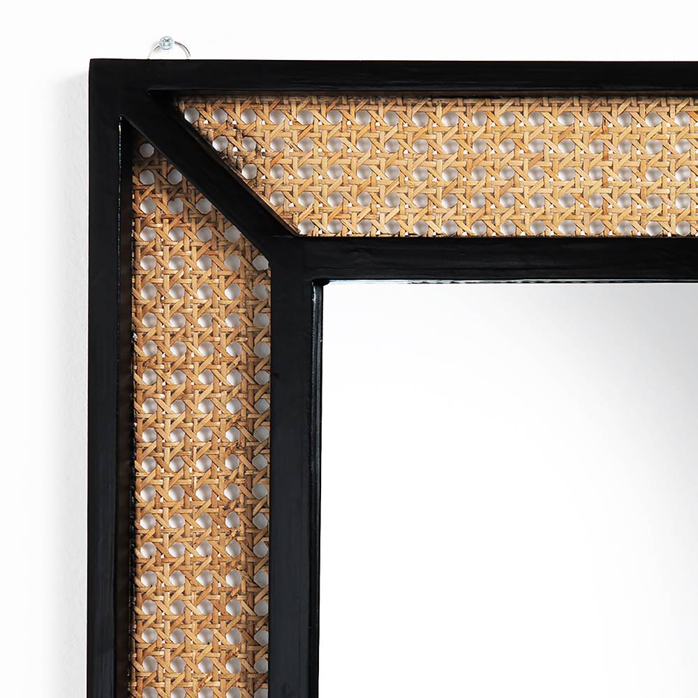 Oresteluchetta Specchio da parete ARATI BLACK Super sconto