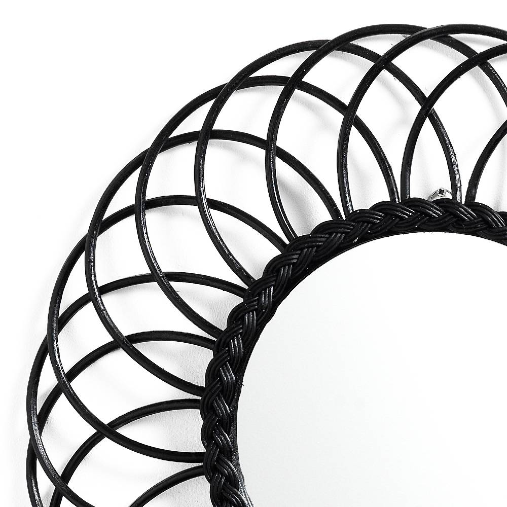Oresteluchetta Specchio da parete NEW KAHALA BLACK Black Friday Prezzi
