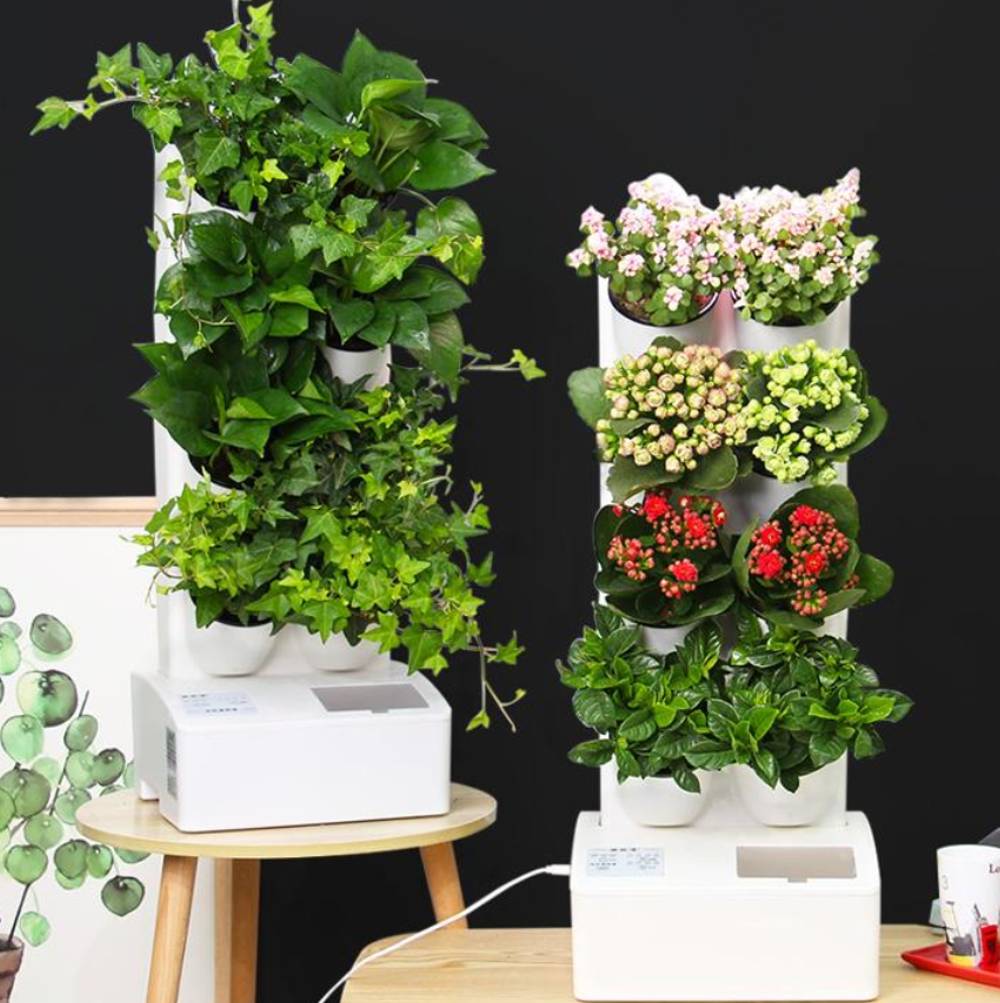 Oresteluchetta GIARDINO VERTICALE CON VASI AUTO INNAFFIANTI PER ESTERNO / INTERNO ALLOSH 8 Esporta salva