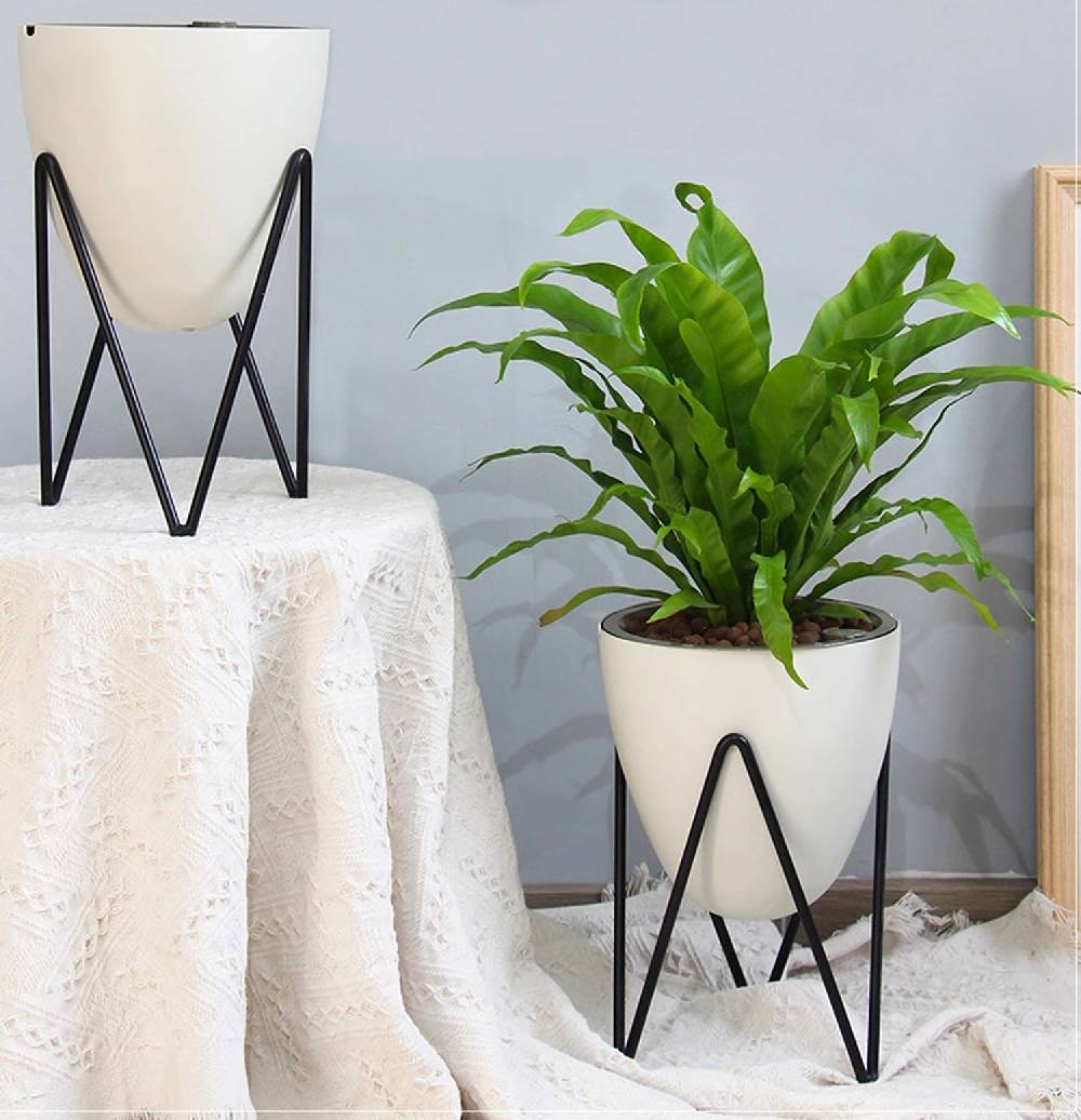 Oresteluchetta Vaso autoinnaffiante per esterno / interno POPPY SMALL Soddisfazione Garantita