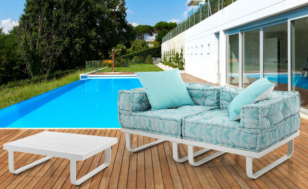 Oresteluchetta Base poltrona / tavolino basso ARON Offerta speciale
