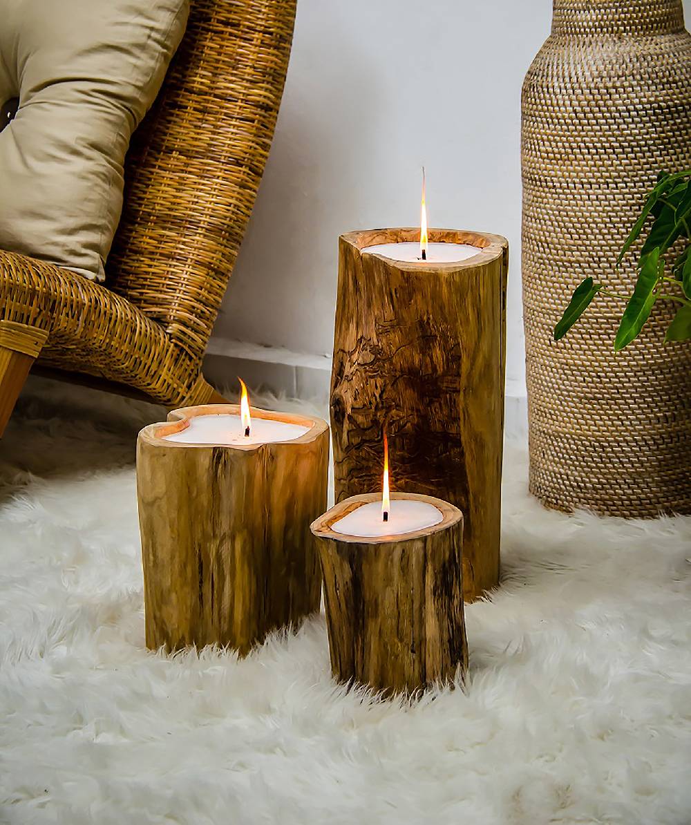 Oresteluchetta Set 2 candele TIUP Black Friday
