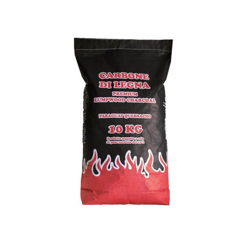 Pentole Agnelli Carbone 100% Quebracho Blanco per BBQ Kamado