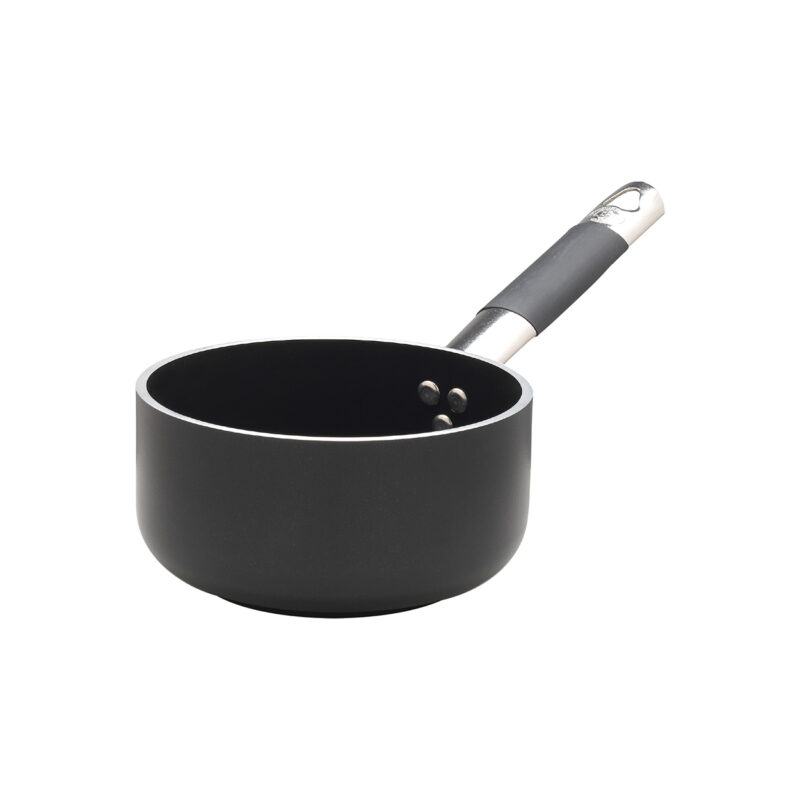 Pentole Agnelli Batteria antiaderente induzione AlBlack pentole in alluminio Consegna Veloce