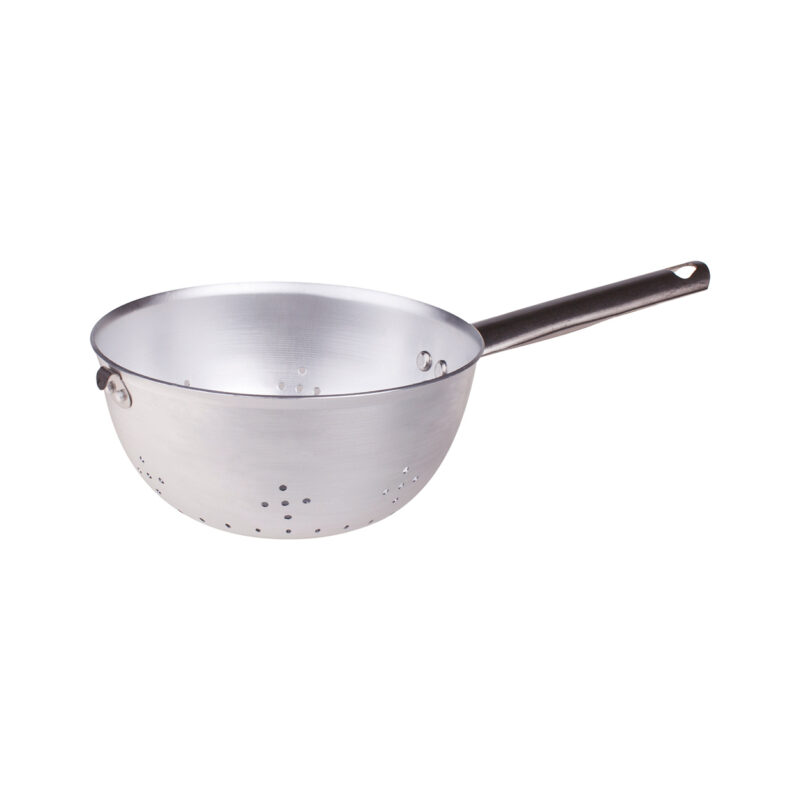Pentole Agnelli Colapasta sferico in alluminio 3mm – 1 manico e 1 gancio