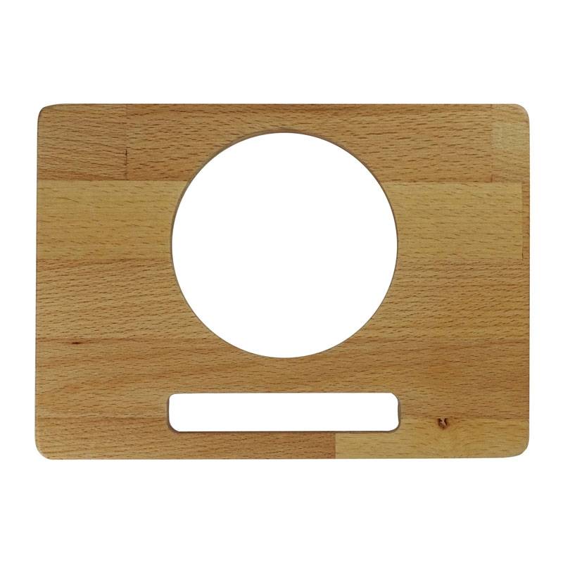 Pentole Agnelli Supporto in legno per mini casseruola tonda Online