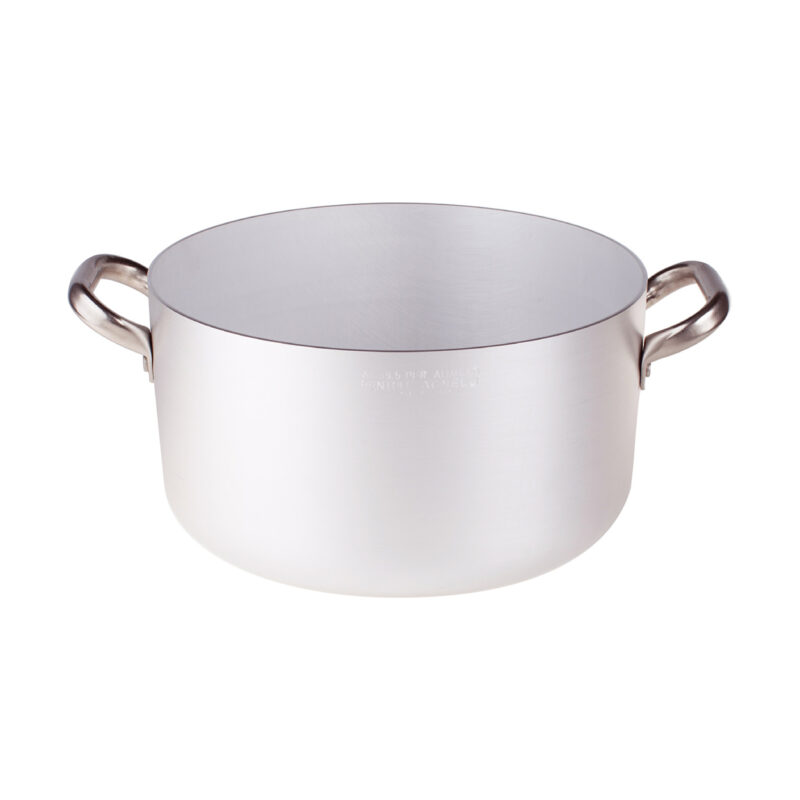 Pentole Agnelli Casseruola alta in alluminio 3mm – 2 maniglie Presa