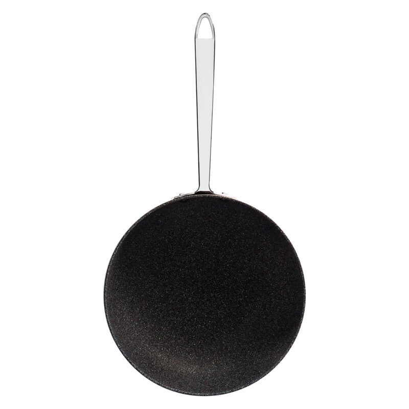 Pentole Agnelli Padella antiaderente Shark Skin svasata alta in alluminio 3mm – 1 manico 1907 Pezzi Unici