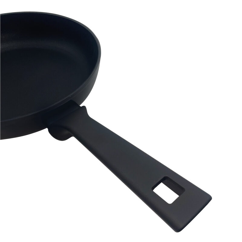 Pentole Agnelli Padella antiaderente svasata alta AlBlack Elite – 1 manico soft touch Promozione Limitata