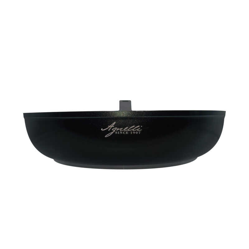 Pentole Agnelli Padella antiaderente ceramico svasata alta AlBlack Elite – 1 manico soft touch Offerta