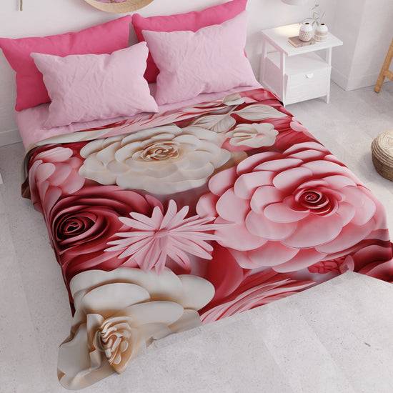 PETTI Copriletto Estivo, Coperta Leggera, Lenzuola Copriletto Origami Nuova