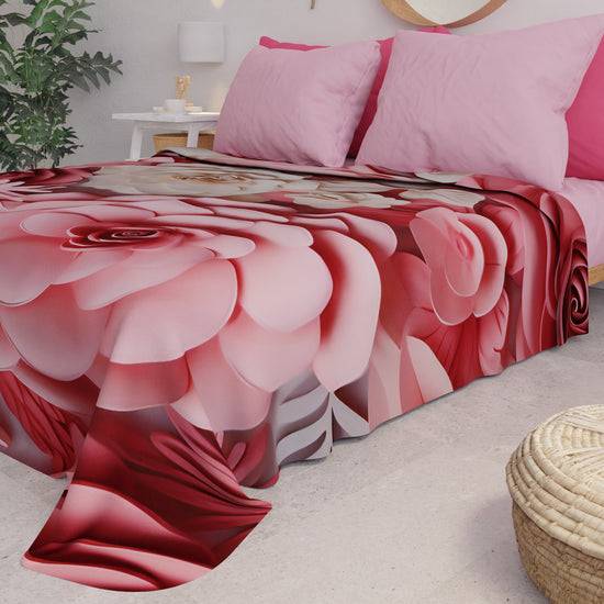 PETTI Copriletto Estivo, Coperta Leggera, Lenzuola Copriletto Origami Nuova