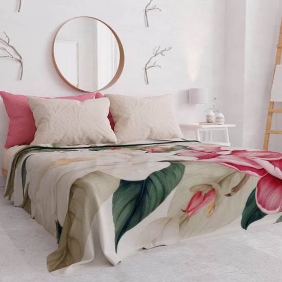 PETTI Copriletto Estivo, Coperta Leggera, Lenzuola Copriletto Sofia Moda