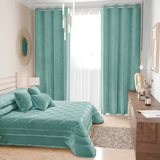 PETTI Trapuntino Primaverile in Velluto da Corredo Piazzato Tiffany Sconto