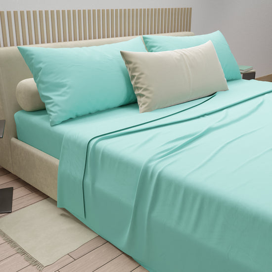 PETTI Lenzuola Matrimoniali, Singole, Una Piazza e Mezza, 100% Cotone, Tiffany Spedizione Gratuita