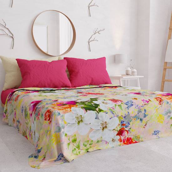 PETTI Copriletto Estivo, Coperta Leggera, Lenzuola Copriletto, Spring Colorful Offerte