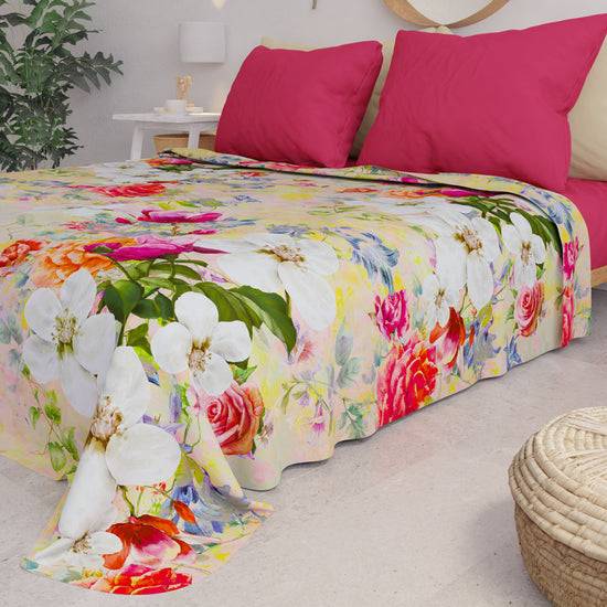 PETTI Copriletto Estivo, Coperta Leggera, Lenzuola Copriletto, Spring Colorful Offerte