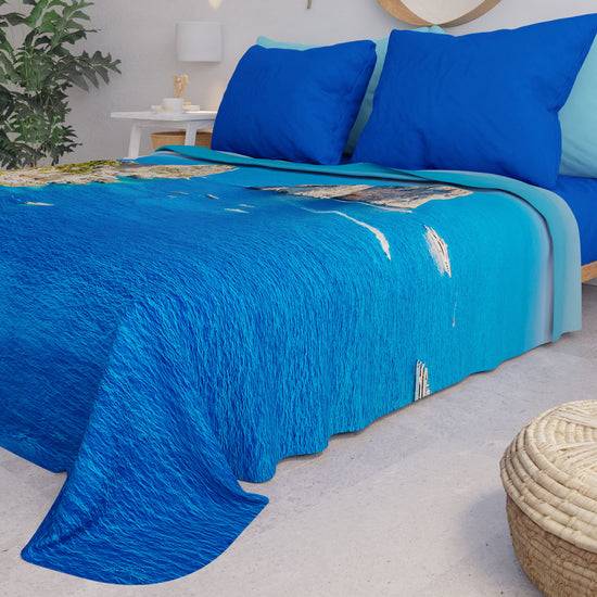 PETTI Copriletto Estivo, Coperta Leggera, Lenzuola Copriletto Marino Negozio