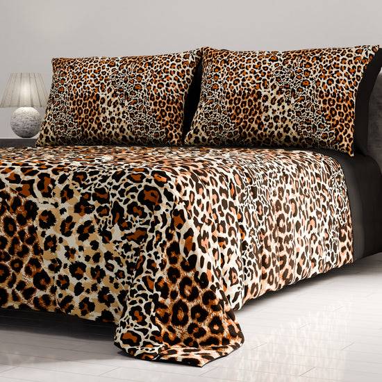 PETTI Trapuntino Copriletto Primaverile Autunnale in Stampa Digitale Animalier Maculato Shopping Online