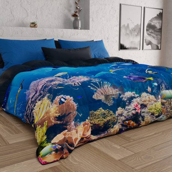 PETTI Piumone, Trapunta Matrimoniale, Singola, Piazza e Mezza, Acquario Black Friday Prezzi