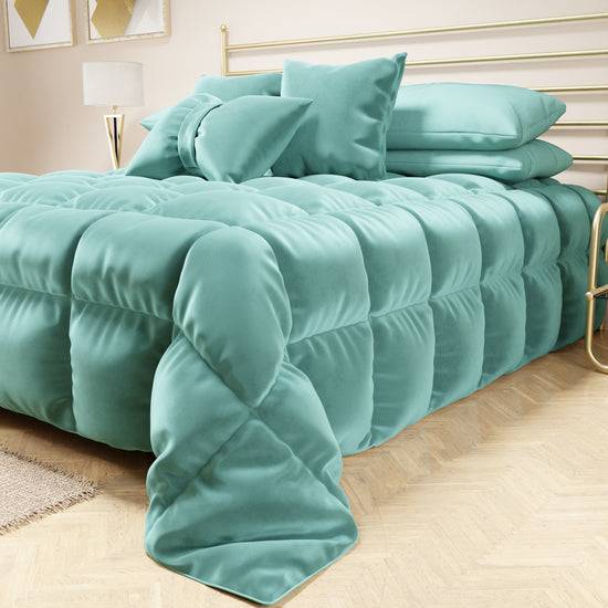 PETTI Trapunta, Trapunta Invernale Double Face in Morbido e Caldo Velluto Tiffany Offerta